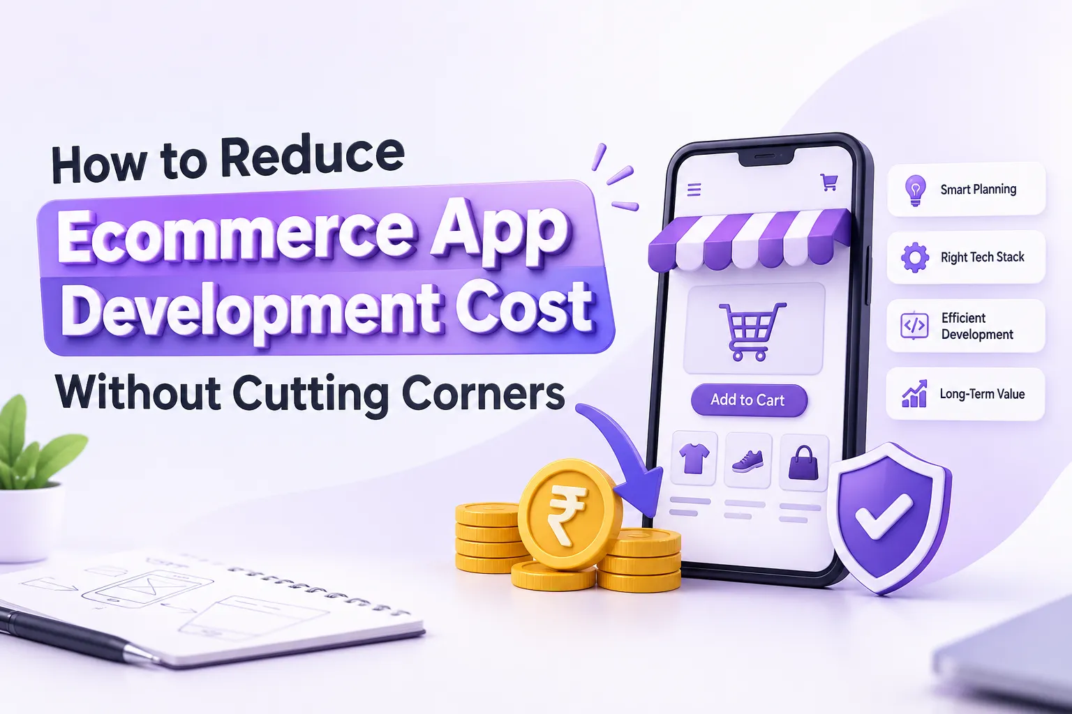 How to Reduce Ecommerce App Development Cost Without Cutting Corners